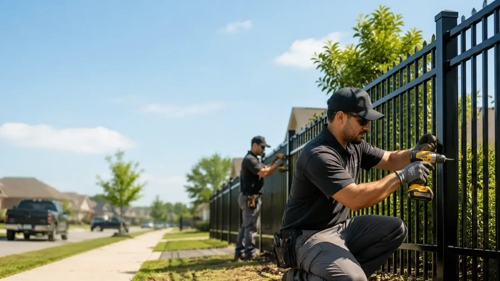 Metal Fence Installation in Waskom, TX